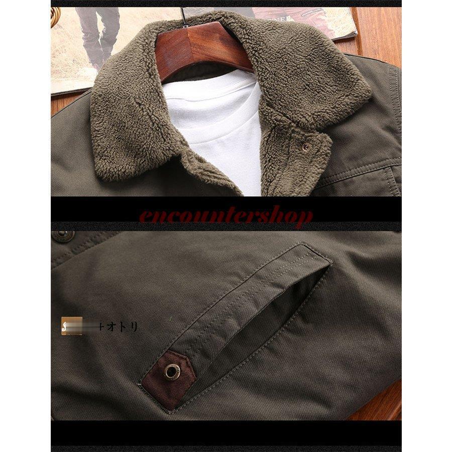 ミリタリージャケット メンズ N1 ボアブルゾン アウター ブルゾン 防寒