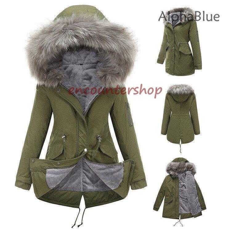 日本販売済み レディース ミリタリーコート 中綿コート ボアコート モッズコート ファー ロング アウター 裏起毛 厚手 防寒 秋冬 で送料無料 Www Superavila Com