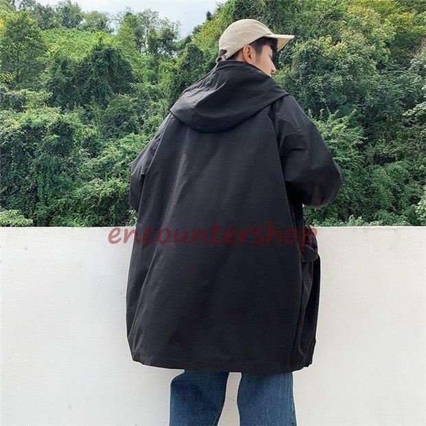 トレンチコート メンズ ロングコート 大きいサイズ 無地 紳士服 かっこいい 体型カバー 男性用 トップス カジュアル アウター 秋物 春服 :dd1128-zzb40:Encountershop 通販 水着 タッセル ポンチョ 羽織 大人 カジュアル チュニック