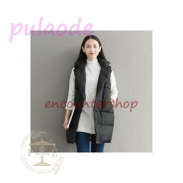 中古 正規 ダウンベスト レディース 中綿ベスト トップス アウター スタンドカラー ロングベスト キルティングベスト ジップアップ 無地 秋 冬 キレイめ 割引特売 Www Superavila Com