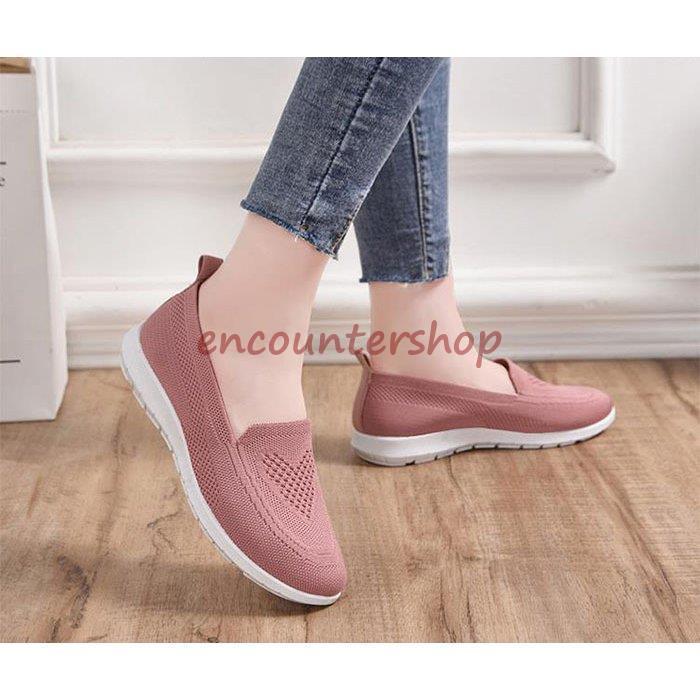 スリッポン レディース スニーカー 厚底 ローカットスニーカー