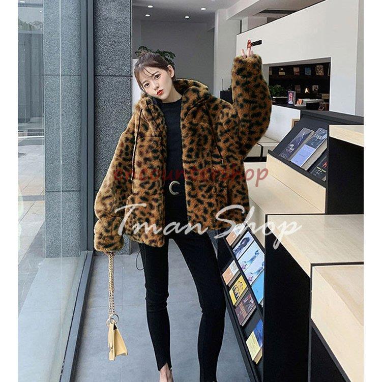 ファーコート 毛皮コート レディース フェイクファー 長袖 アウター