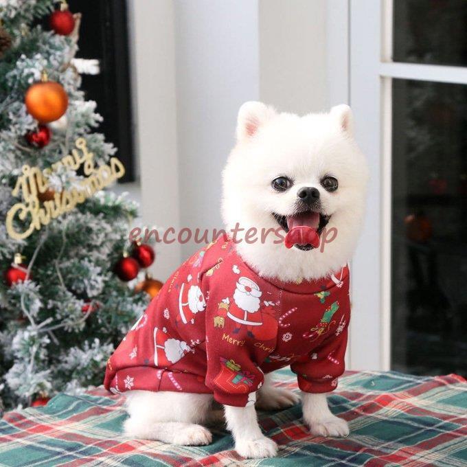 市場 犬 ペット 犬用 ドッグウェア サンタ 仮装 コスプレ衣装 暖か 冬用 クリスマス 犬服 サンタドレス ワンちゃんサンタクリスマス服