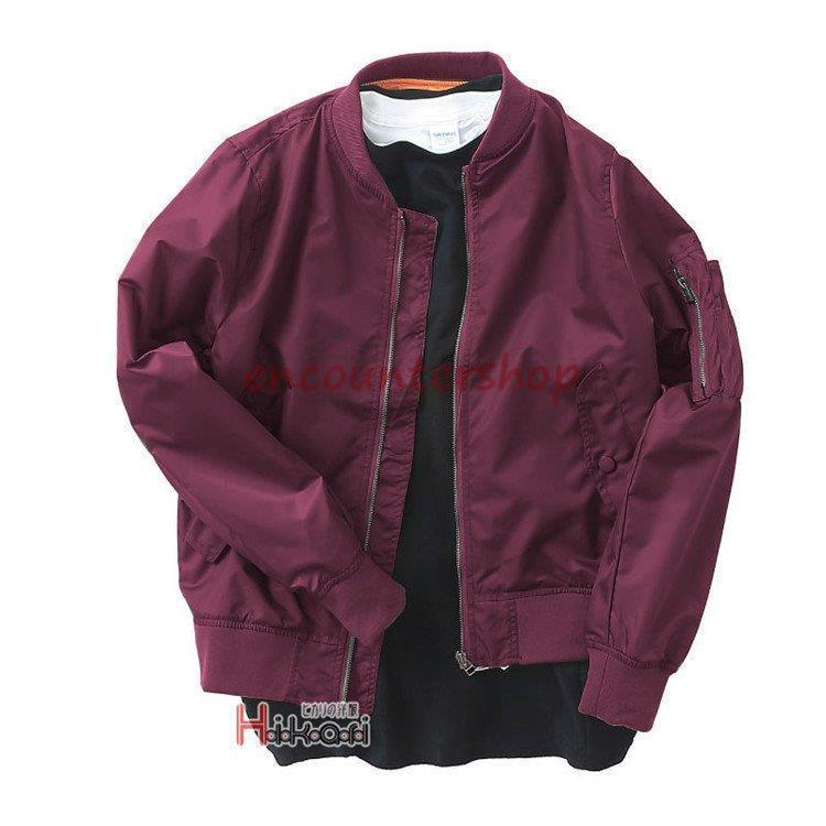 Ma 1 ミリタリージャケット メンズ ブルゾン 春 秋 フライトジャケット ミリタリー 40代 50代 アウター Dd14 Vvia101 Encountershop 通販 Yahoo ショッピング