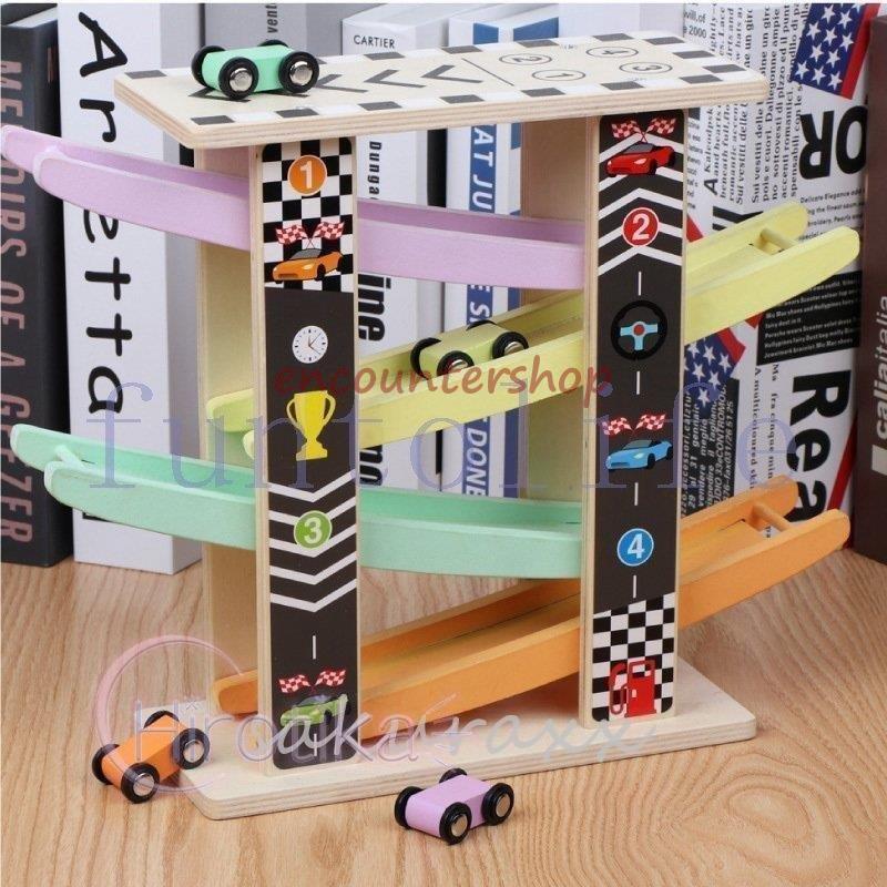 ト知育玩具 おもちゃ 1歳 2歳 3歳 4歳 誕生日プレゼント 男の子 車 木のおもちゃ スロープ 女の子 ギフト おうち時間クリスマスプレゼント Dd1214 Wwju51 Encountershop 通販 Yahoo ショッピング