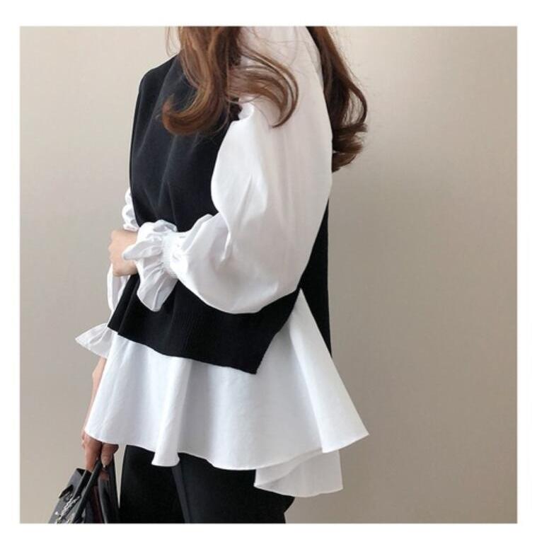   ホワイト長袖ポロシャツ ベスト 半袖 3枚セット Next：日本 ホワイト - 半袖ポロシャツ from Next Japan