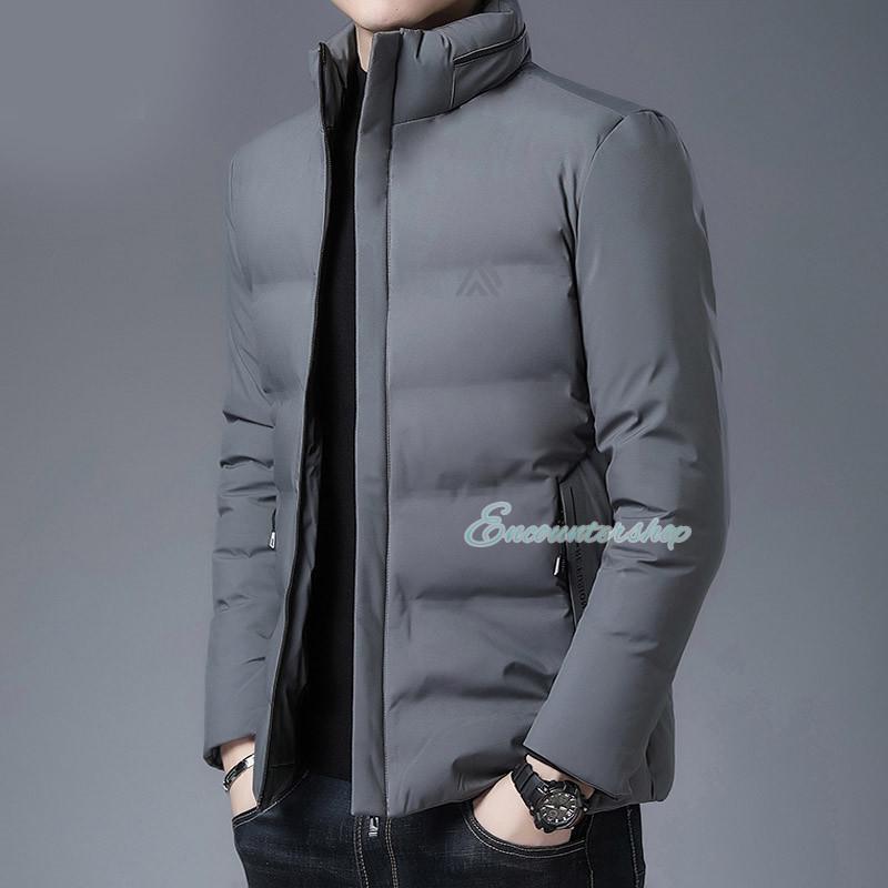 ジャケット メンズ 中綿ジャケット スタンドカラー ビジネスジャケット