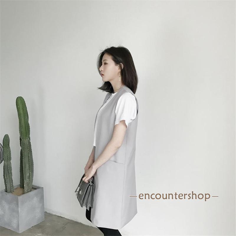 ロングベスト レディース 黒 ジレ ノースリーブ サマー ロングベスト レディース 黒 ジレ ノースリーブ サマー