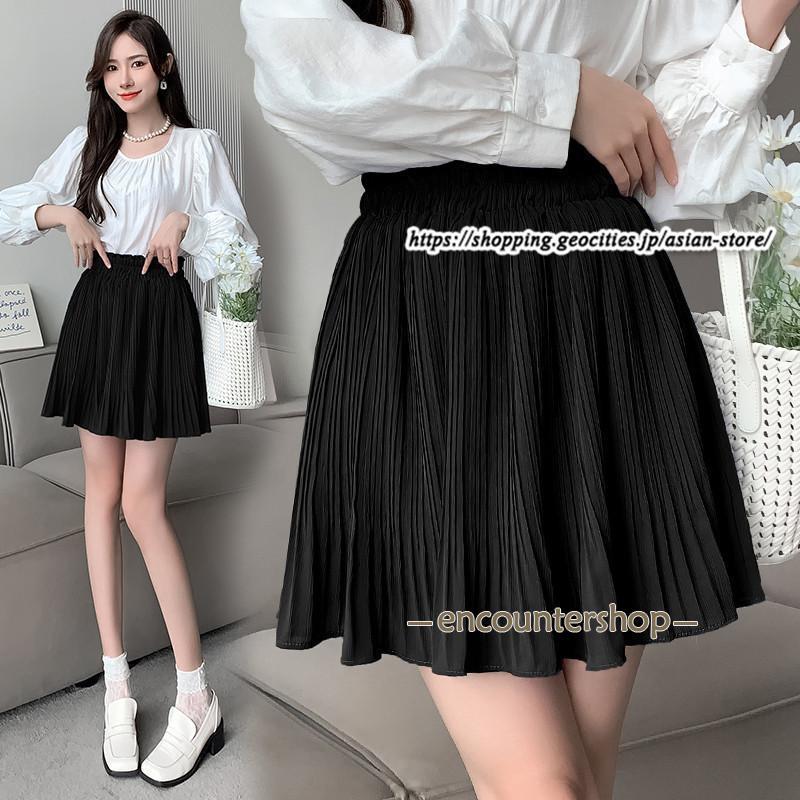 ［美品・XL］現行　FENDI プリーツスカート　ミニスカート　コットン プリーツスカート aラインスカート ミニスカート 膝上丈 シフォン