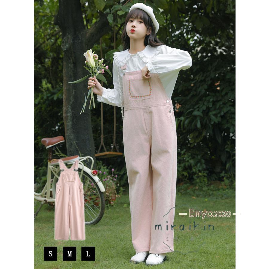 サロペット オールインワン 大好評 レディース パンツ ワイド