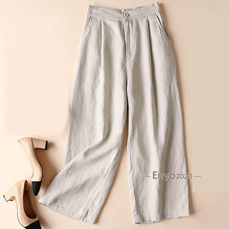 未使用タグ付 ハンズオブクリエイション リネン イージースカート ウエストゴム 未使用タグ付 ハンズオブクリエイション リネン イージー