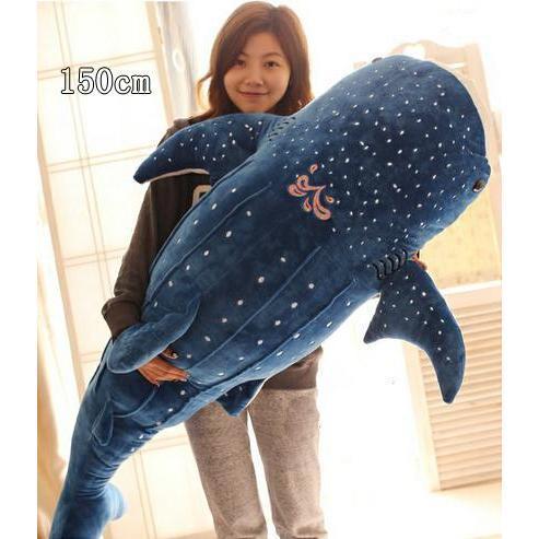 150cm 特大 ぬいぐるみ サメ くじら 鯨 ふわふわで癒される かわいい