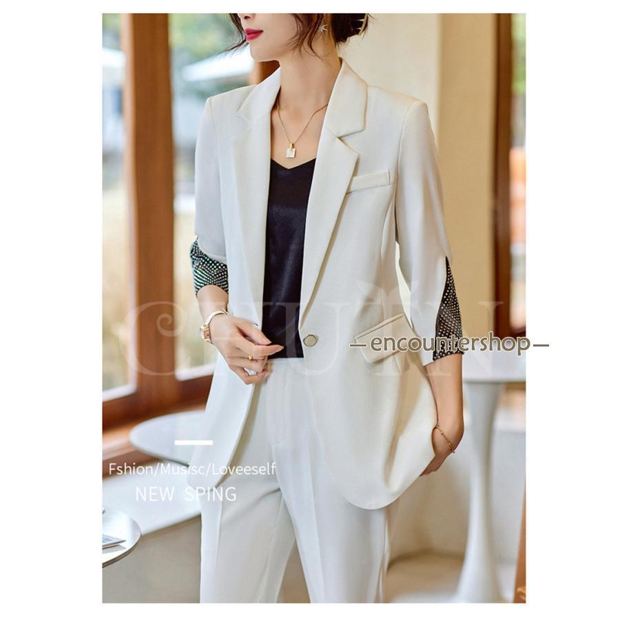 レディース スーツ セット　サマースーツ　９号 レディース スーツ セット サマースーツ 9号 レディース スーツ