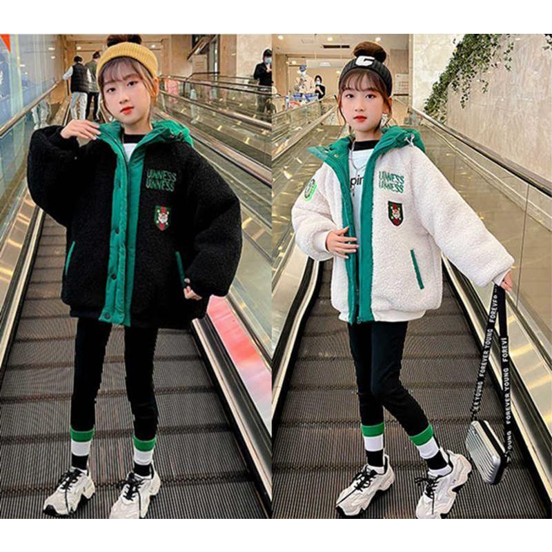 ボアジャケット 女の子 男の子 子供服 ジャージ アウター キッズ 中綿