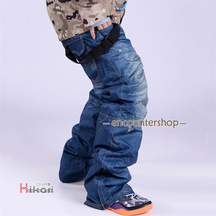 スノーボード パンツ スノボウェア デニムパンツ メンズ スノーボード パンツ スノボウェア デニムパンツ メンズ