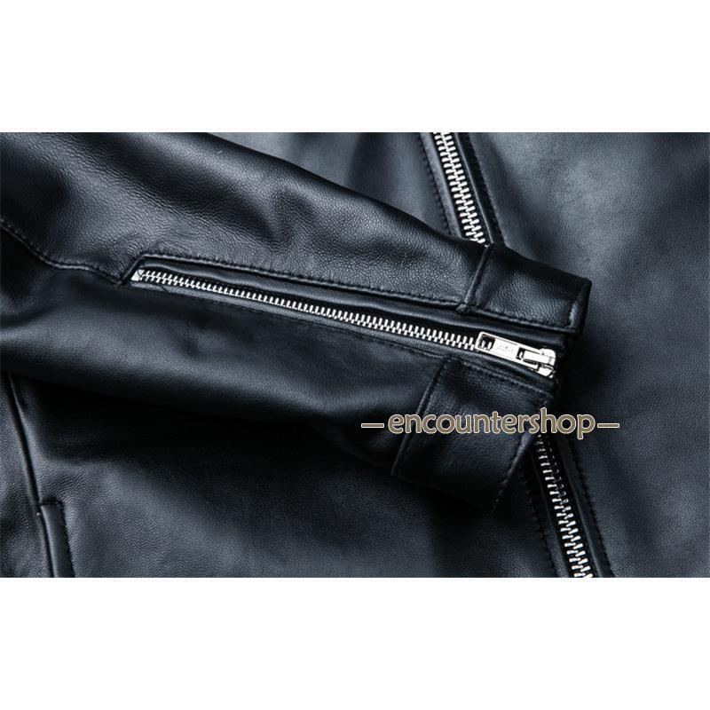 【極美品】羊革☆HOUSE OF BLUES ☆立ち襟ライダースジャケットM 極美品】羊革☆HOUSE OF BLUES ☆立ち襟ライダースジャケットM