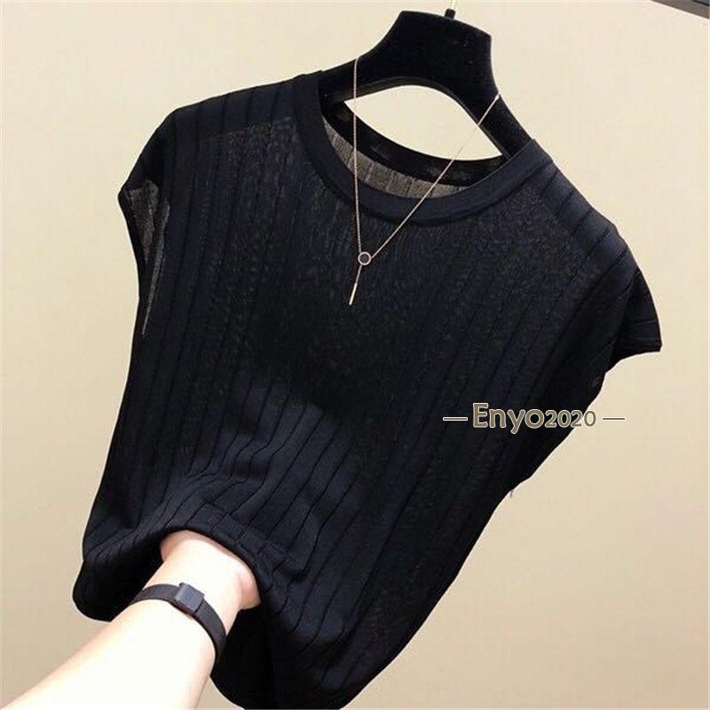 ニットtシャツ tシャツ ニット レディース 半袖 五分袖 ゆったり 