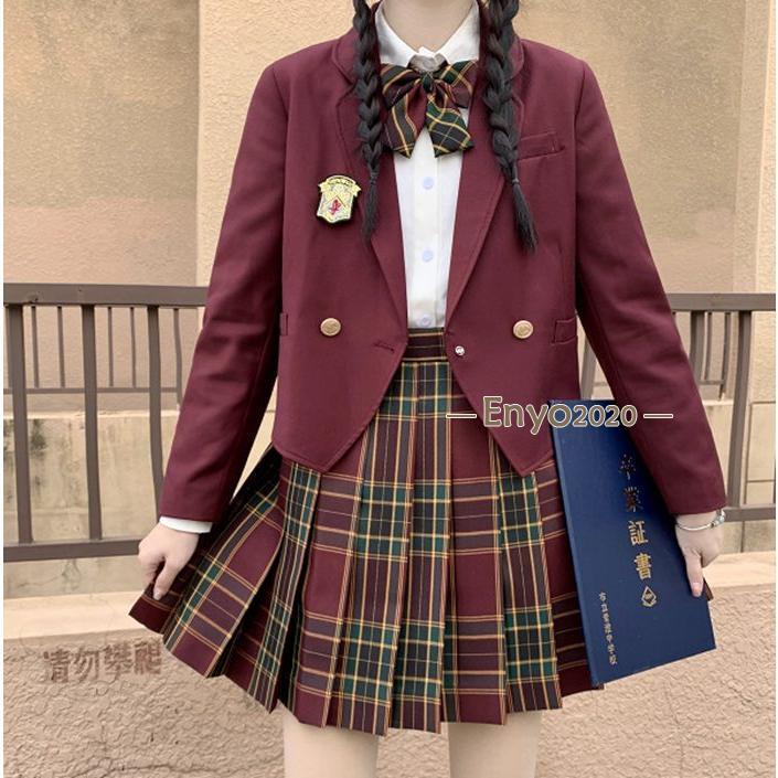 女子高生 制服 リボン ブレザー スカート チェック セット JK 学生 スクール コスプレ ファッション レディース 女子高生｜encountershop｜05