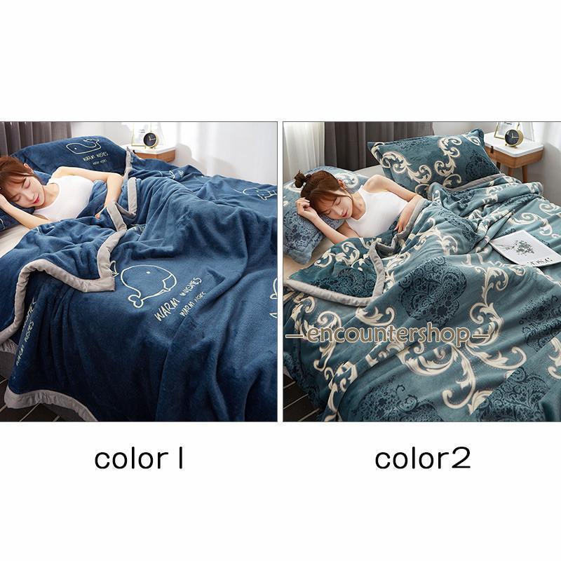 ブランケット タオルケット 230*250 夏用毛布 肩掛け ひざ掛け クジラ