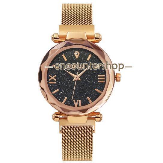 腕時計 レディース 星空ウォッチ 時計 レディースウォッチ ドレスウォッチ 磁気クラスプ 美しい レディース腕時計 金属 パープル ブラック ポイント消化 | ブランド登録なし | 01