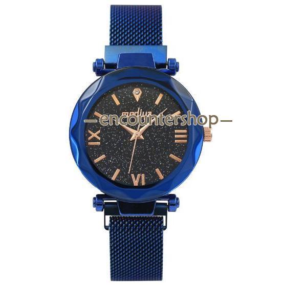 腕時計 レディース 星空ウォッチ 時計 レディースウォッチ ドレスウォッチ 磁気クラスプ 美しい レディース腕時計 金属 パープル ブラック ポイント消化 | ブランド登録なし | 03