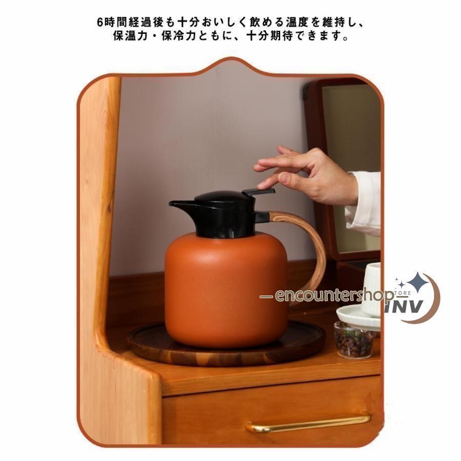 保温ポット ポット 2リットル 2l 保温力 おしゃれ 保温 保冷 卓上ポット ステンレス ステンレスポット 広口 3重壁設計 真空断熱ポット テーブルポット | ブランド登録なし | 11