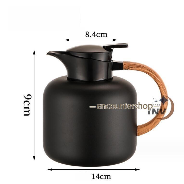 保温ポット ポット 2リットル 2l 保温力 おしゃれ 保温 保冷 卓上ポット ステンレス ステンレスポット 広口 3重壁設計 真空断熱ポット テーブルポット | ブランド登録なし | 02