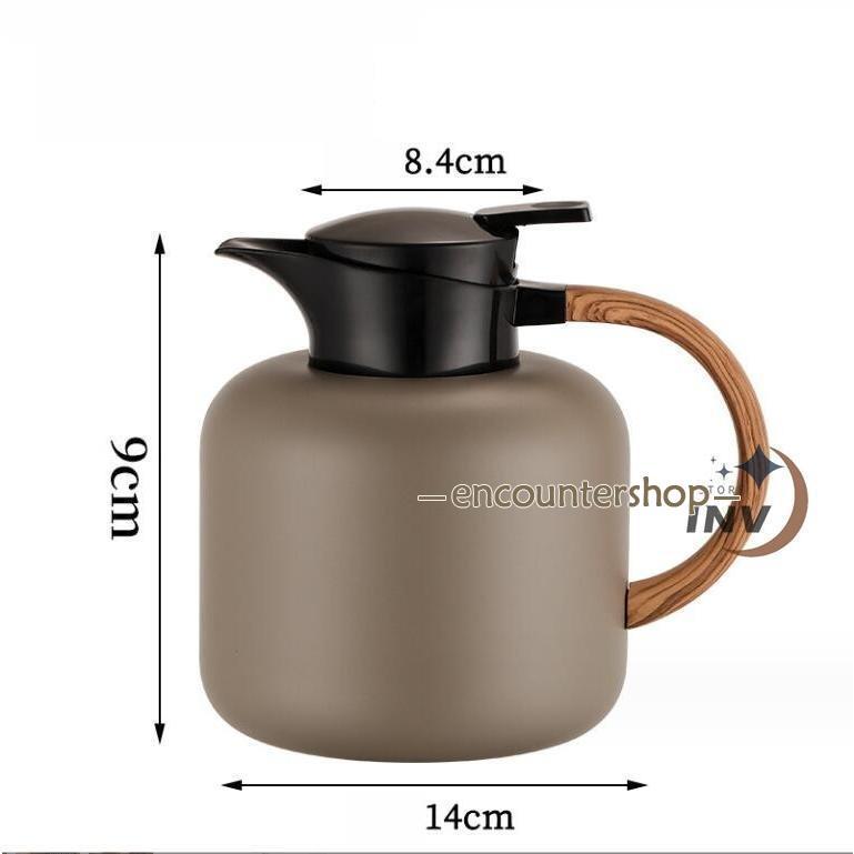 保温ポット ポット 2リットル 2l 保温力 おしゃれ 保温 保冷 卓上ポット ステンレス ステンレスポット 広口 3重壁設計 真空断熱ポット テーブルポット | ブランド登録なし | 04