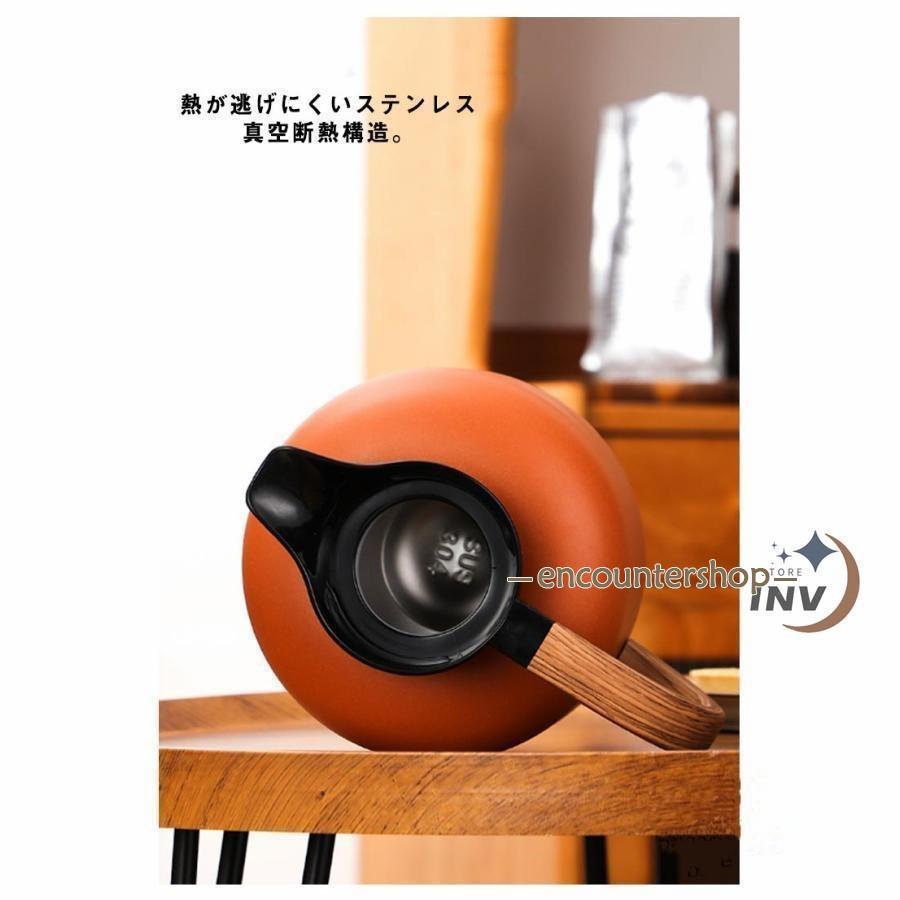 保温ポット ポット 2リットル 2l 保温力 おしゃれ 保温 保冷 卓上ポット ステンレス ステンレスポット 広口 3重壁設計 真空断熱ポット テーブルポット | ブランド登録なし | 09