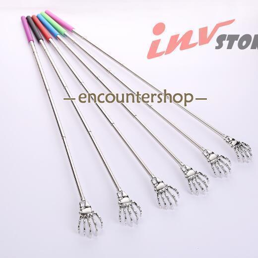 孫の手 伸縮 伸びる おしゃれ シンプル ステンレス まごのて まごの手 伸縮孫の手 敬老の日 プレゼント コンパクト 手が届く | ブランド登録なし | 07