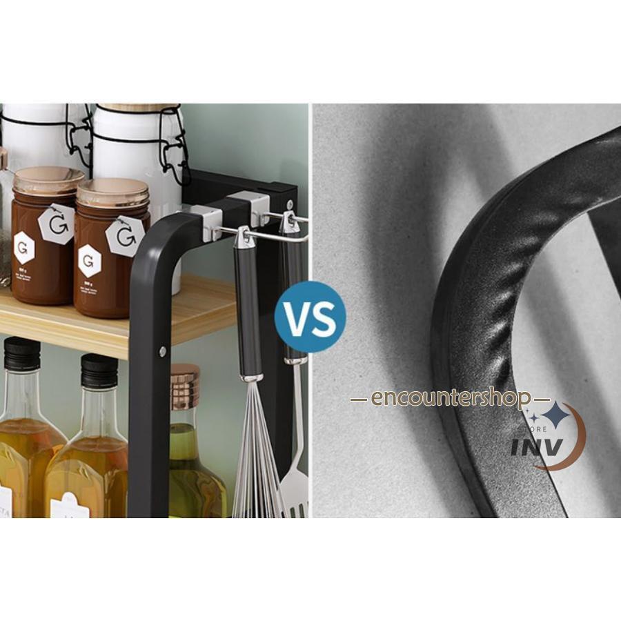 スパイスラック 調味料ラック 木製 おしゃれ スリム 北欧 ステンレス 大容量 調味料入れ 調味料棚 調味料収納 スパイス棚 スパイス収納 キッチンラック | ブランド登録なし | 11