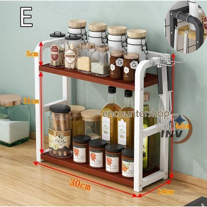 スパイスラック 調味料ラック 木製 おしゃれ スリム 北欧 ステンレス 大容量 調味料入れ 調味料棚 調味料収納 スパイス棚 スパイス収納 キッチンラック | ブランド登録なし | 05