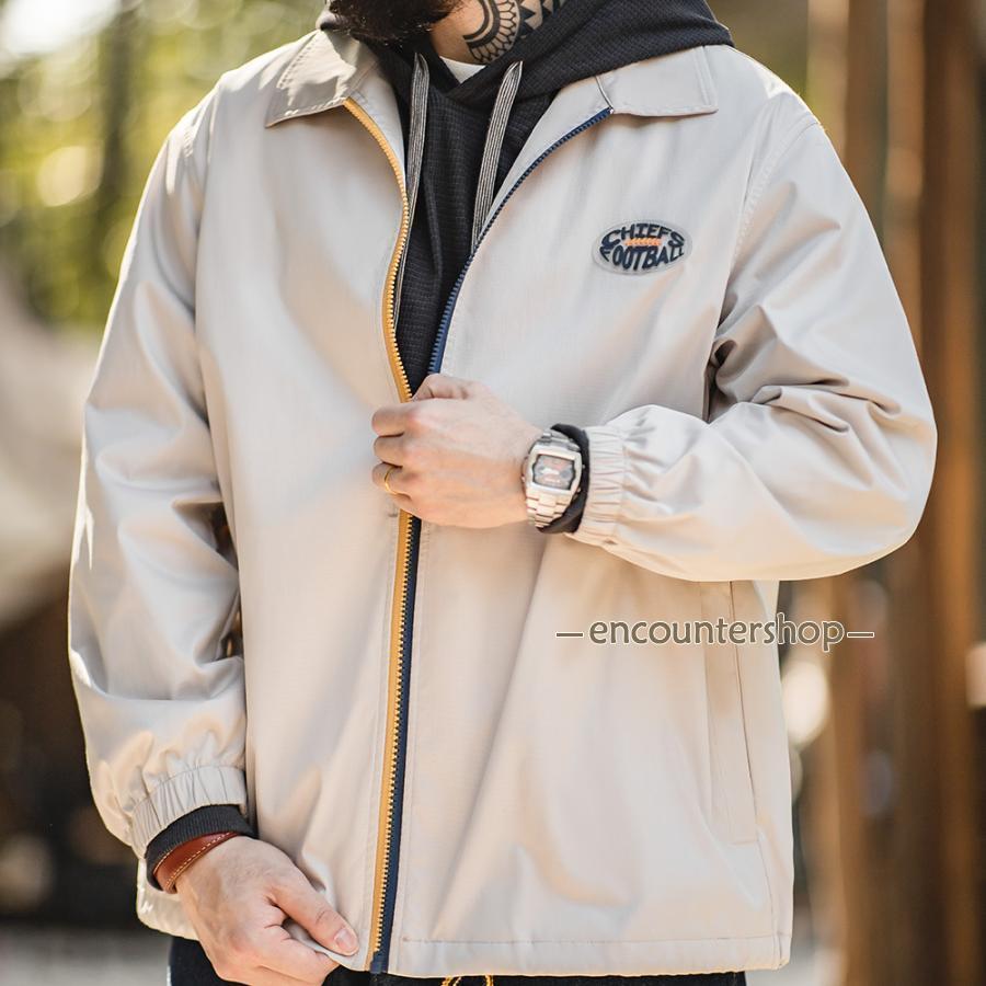 COACH ナイロン　コート　撥水加工　ミリタリー　F75709 コーチジャケット メンズ レディース ナイロンジャケット オーバー