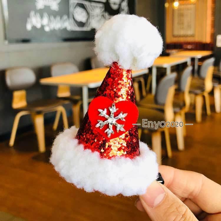 ヘアピン ヘアクリップ ヘアアクセサリー クリスマス小物 サンタ