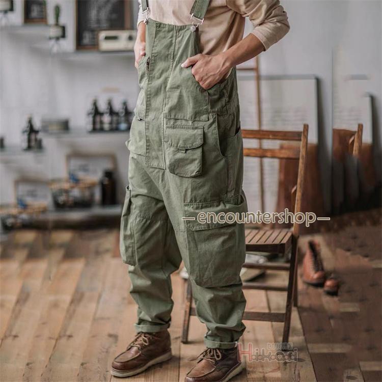 オーバーオール サロペット メンズ つなぎ ツナギ サルエルパンツ