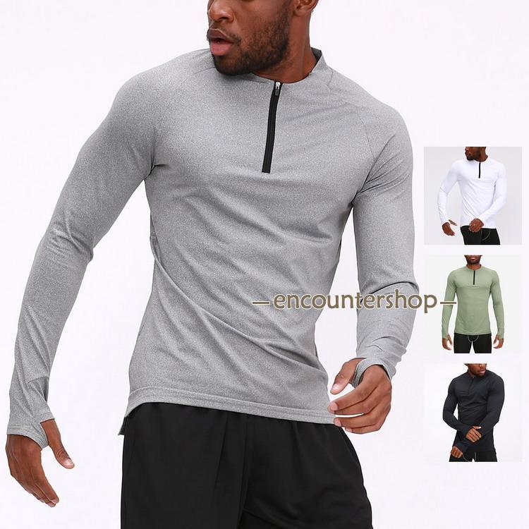 tシャツ 指孔 フィットネス ランニング トレーニングウェア スポーツ