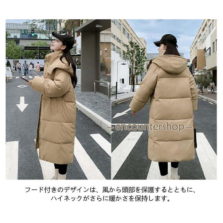 ベンチコート レディース 防寒着 ロングコート メンズ 中綿コート