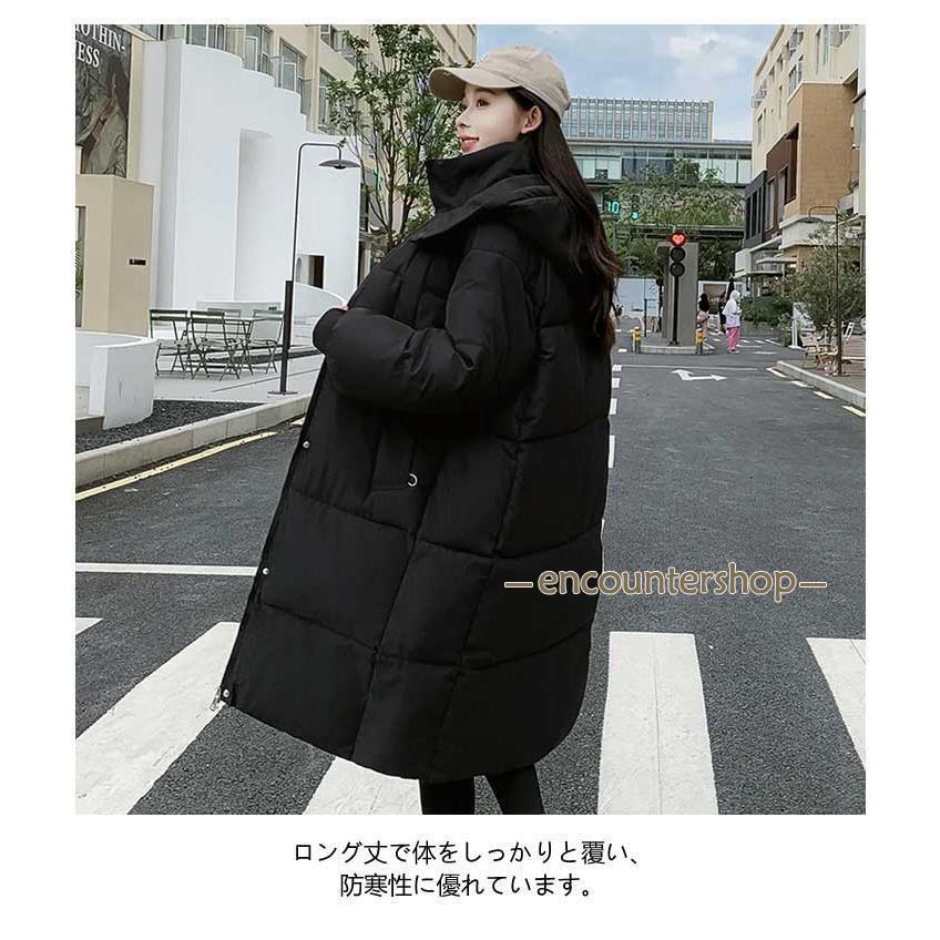 ベンチコート レディース 防寒着 ロングコート メンズ 中綿コート