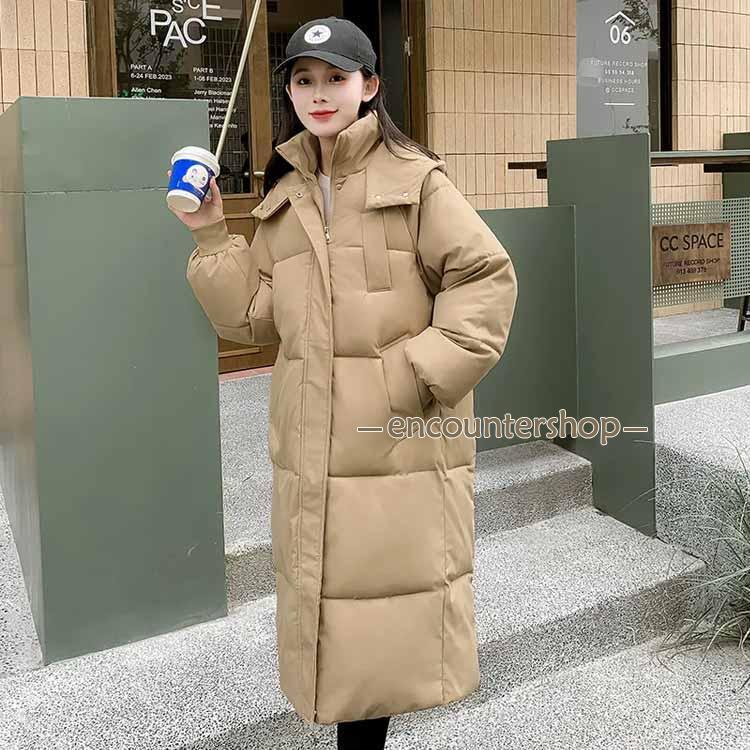 ベンチコート レディース 防寒着 ロングコート メンズ 中綿コート