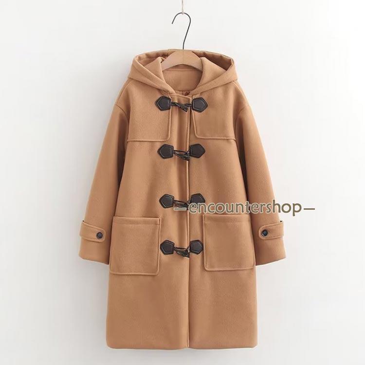 ダッフルコート レディース アウター 中綿 学生 スクールコート 学生