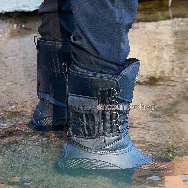 スノーブーツ ピンスパイク スパイクブーツ 防水 防寒靴 あったか