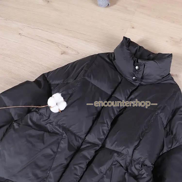 ダウン おしゃれ レディース ストール フードなし ダウンジャケット