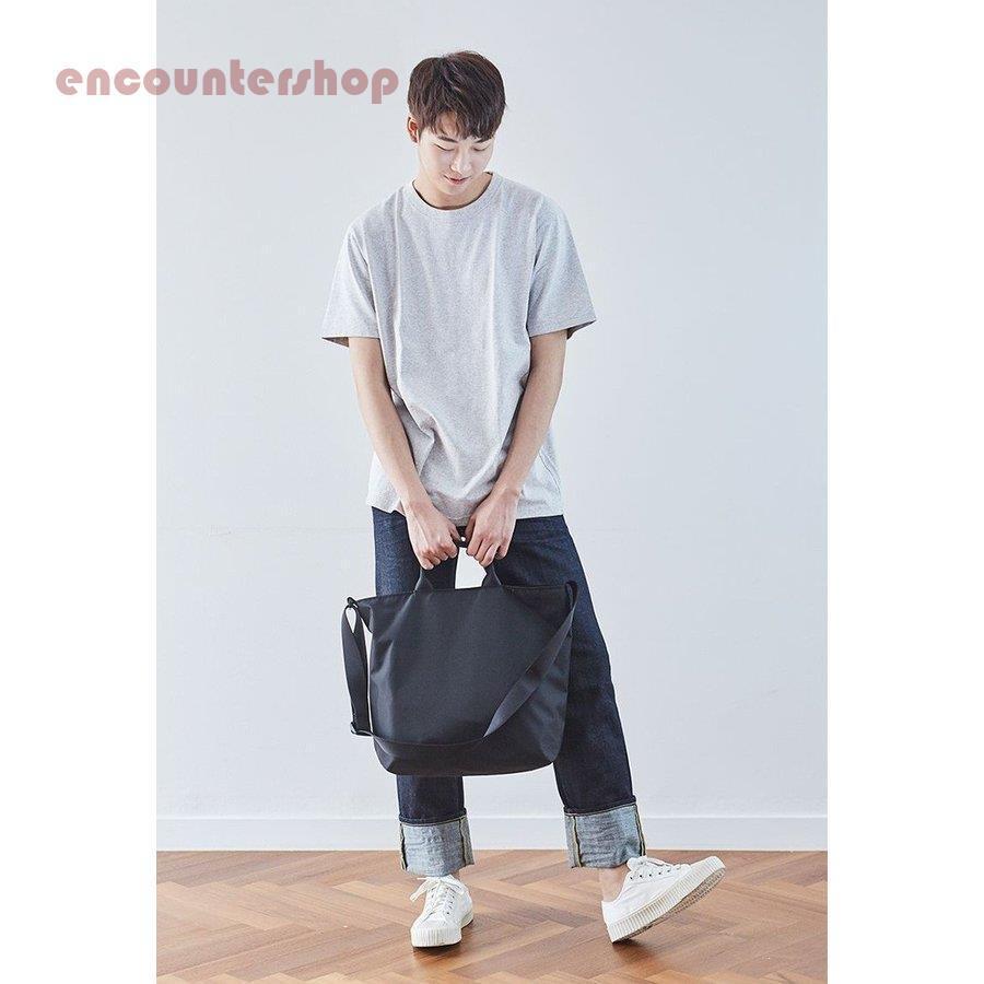 トートバッグ レディース ナイロン 2way 軽量 ファスナー付き