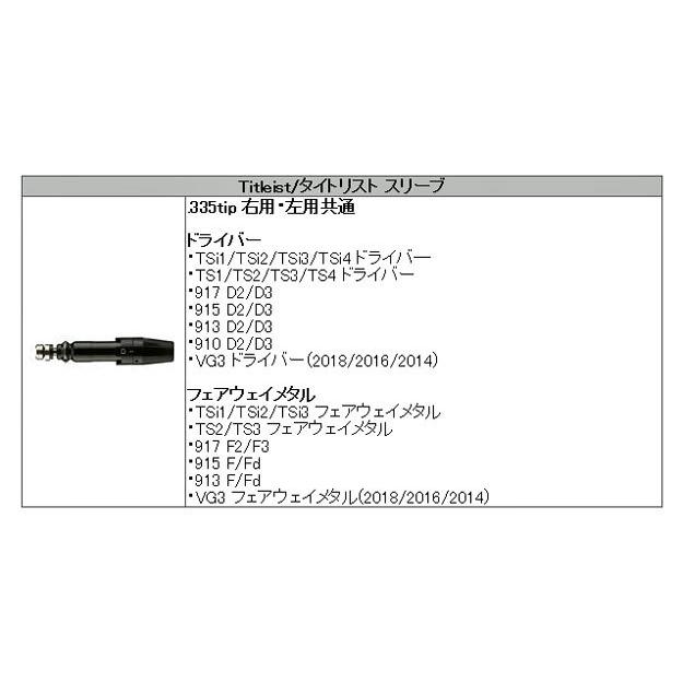 タイトリスト スリーブ装着シャフト TSR / TSi / TS / 917 スピーダー NX グリーン フジクラ Fujikura SPEEDER NX GREEN|endeavor-golf|03