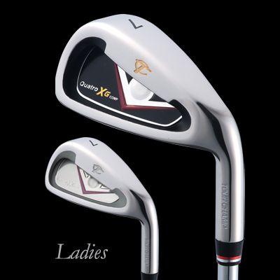 お取寄せ】ツアーチャンプ クアトロ XG COMP レディース アイアン TOUR 