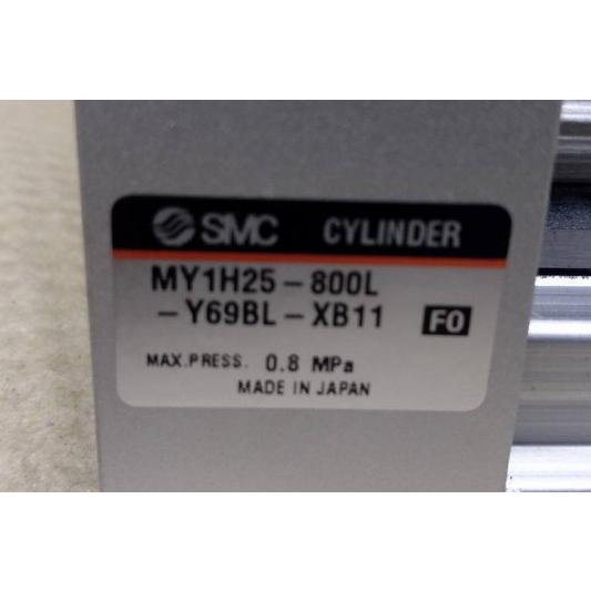 SMC　メカジョイント式　ロッドレスシリンダー　リニアガイド形　MY1H25-8MY1H25-800L-Y69BL-XB11