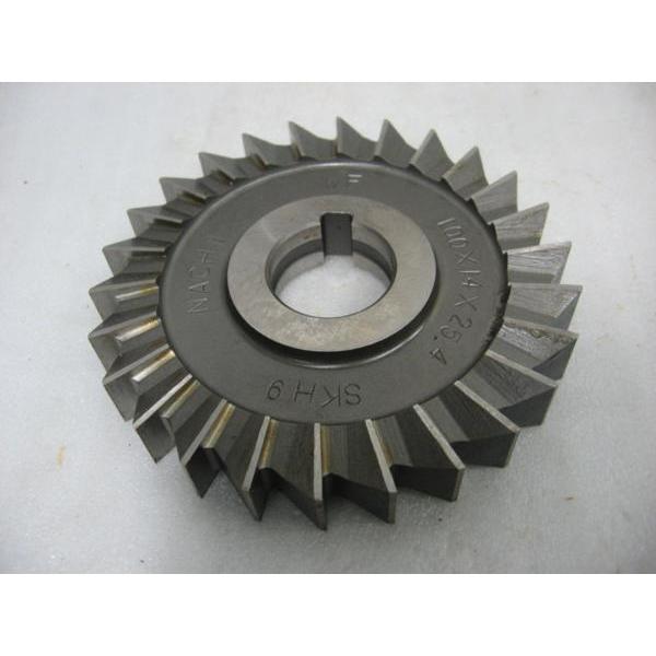 ナチ(不二越) ハイス サイドカッター 外径100mm×刃幅14mm(14.0mm)×穴径25.4mm×刃数26P サイドミリングカッター サイドカッタ