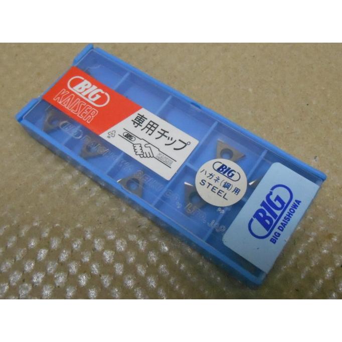 大昭和精機(BIG) スローアウェイチップ TCGT110202EL T1200A 1箱(10個 