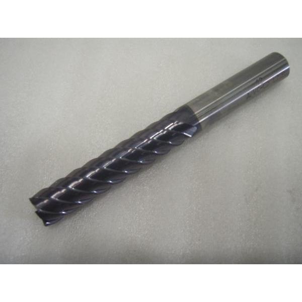 三菱マテリアル VC-LD 6枚刃 超硬ミラクルハードエンドミル ロング φ12mm(12.0mm) VCLDD1200 ミラクルコーティング(TiAlNコート) スクエア