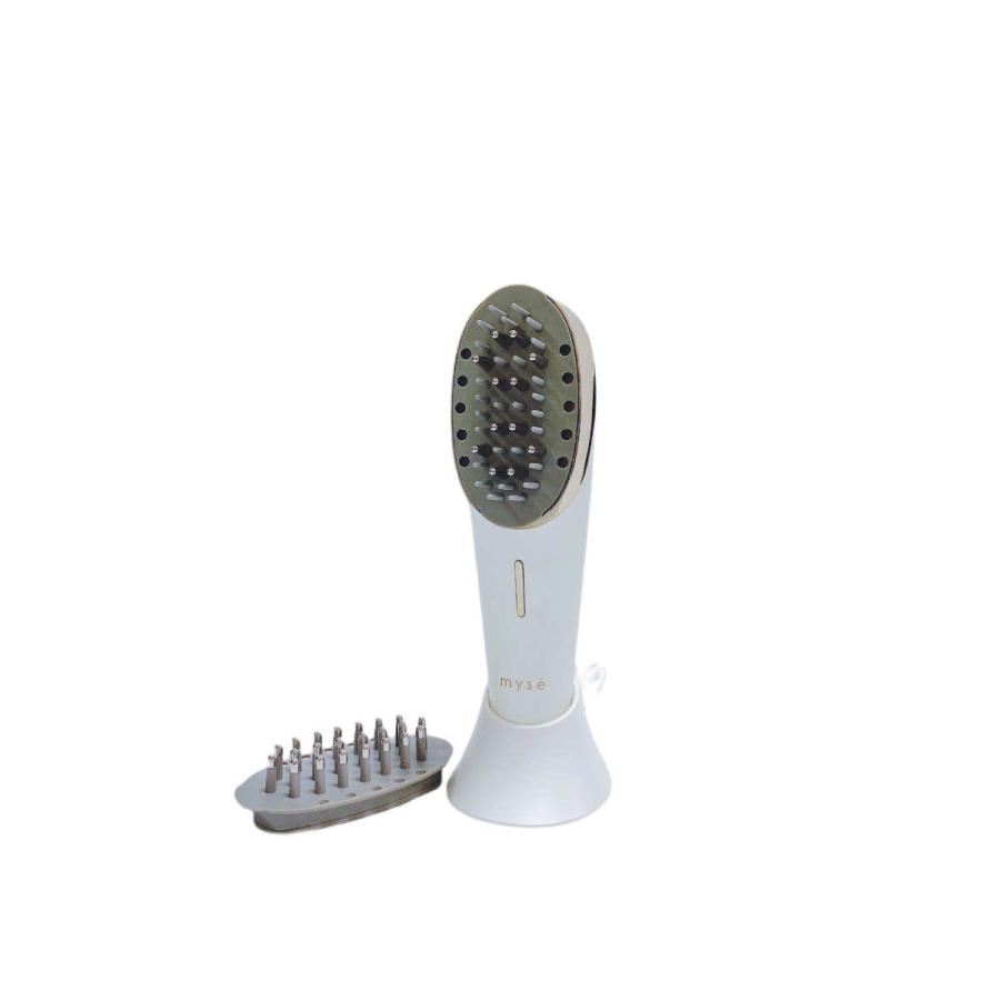 ヤーマン myse MS-80W ヤーマン スカルプリフト 美容器 myse MS-80W WHITE 美品 YA‐MAN